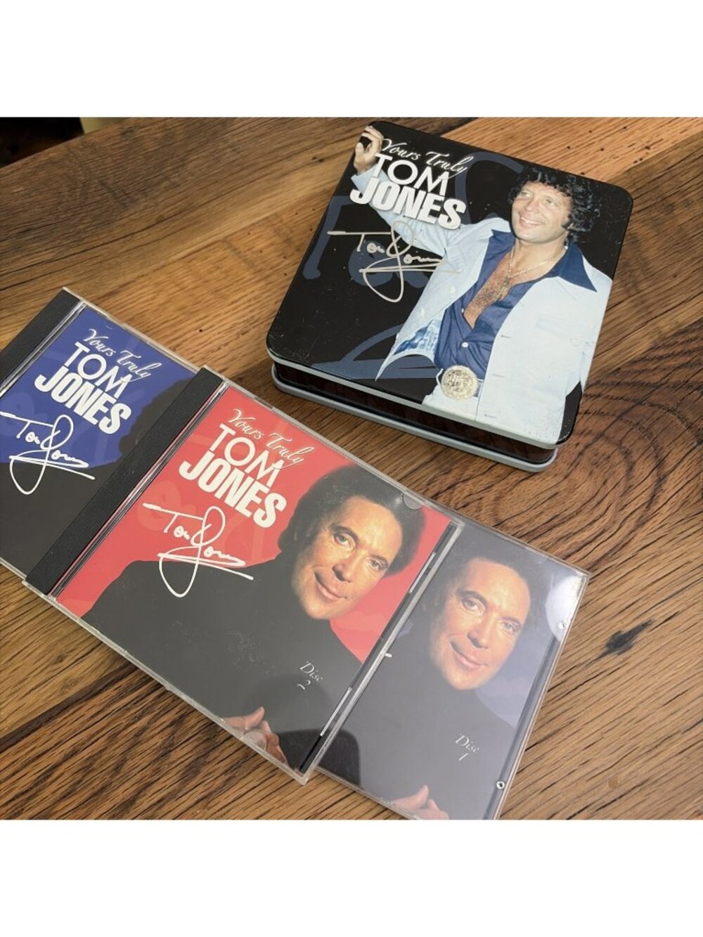 Yours Truly by Tom Jones (CD, Nov-2006, 3 Discs, Madacy Distribution)